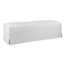 Load image into Gallery viewer, Brandon Slip Cover Ottoman – 3 Colour Options
