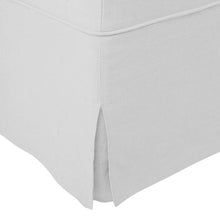 Load image into Gallery viewer, Brandon Slip Cover Ottoman – 3 Colour Options