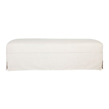 Load image into Gallery viewer, Brandon Slip Cover Ottoman – 3 Colour Options