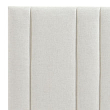 Load image into Gallery viewer, Audrey Panelled Bedhead – Black or White