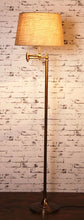 Load image into Gallery viewer, Mackay Floor Lamp  - Silver OR Brass – BUY2+ SAVE