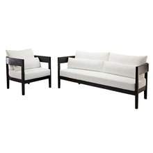 Load image into Gallery viewer, Knox Outdoor Teak Sofa – 2 Colour Options