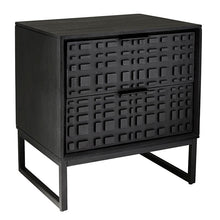 Load image into Gallery viewer, Prentice Black Bedside