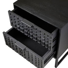 Load image into Gallery viewer, Prentice Black Bedside