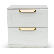 Load image into Gallery viewer, Percel Marble Top Bedside – BUY2+ SAVE
