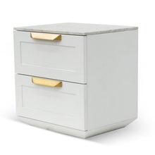 Load image into Gallery viewer, Percel Marble Top Bedside – BUY2+ SAVE
