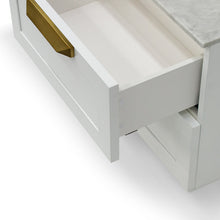 Load image into Gallery viewer, Percel Marble Top Bedside – BUY2+ SAVE
