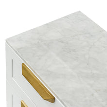 Load image into Gallery viewer, Percel Marble Top Bedside – BUY2+ SAVE
