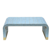 Load image into Gallery viewer, Azure Mother of Pearl Table
