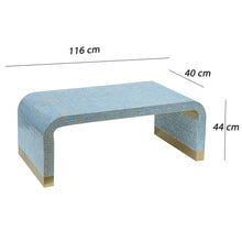 Load image into Gallery viewer, Azure Mother of Pearl Table
