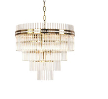 Load image into Gallery viewer, Wallace Brass Chandelier
