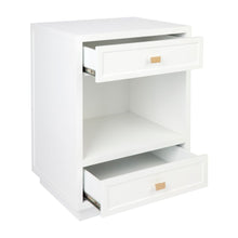 Load image into Gallery viewer, Abbey Bedside Table – 2 Colour Options
