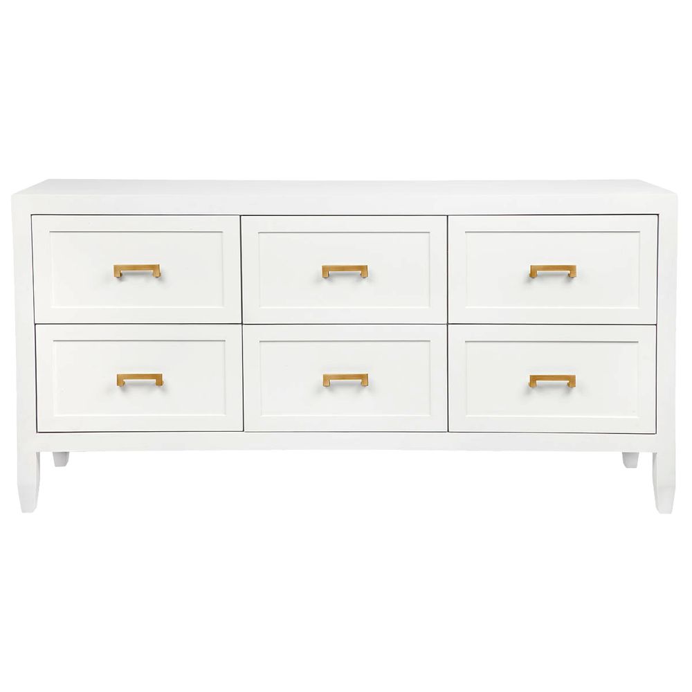 Sanderson 6 Drawer Chest – 2 Colour Options – Choose your handles!