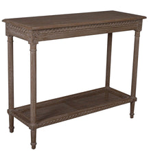 Load image into Gallery viewer, Oak Rattan Console Small – 2 Colour Options
