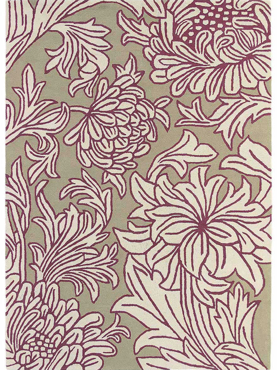 William Morris Chrysanthemum Rug