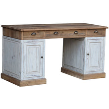 Load image into Gallery viewer, Owen Twin Pedestal Desk
