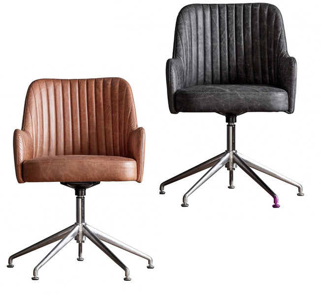 Clarisse Swivel Chair – 2 Colour Options