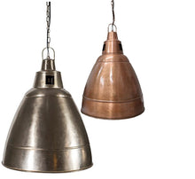 Load image into Gallery viewer, Clarke Iron Lamp Pendant – 2 Finish Options
