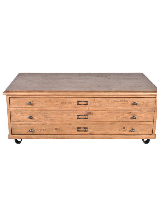 Victor 2 Drawer Coffee Table