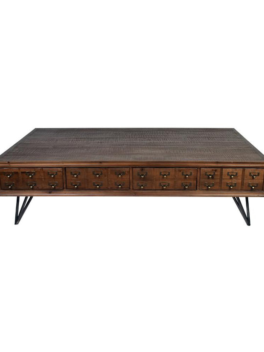 Apothecary Drawer Coffee Table – 2 sizes