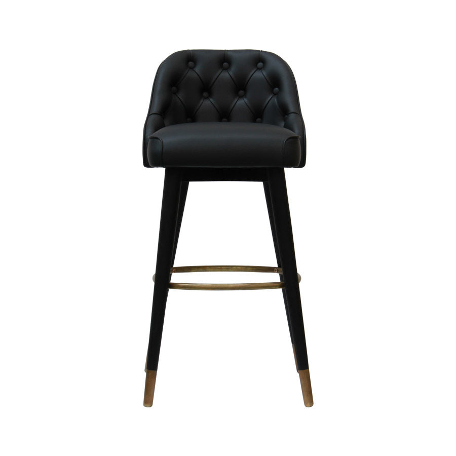 Leather Cocktail Stool – 2 Colour Options
