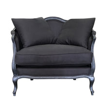 Load image into Gallery viewer, Brianna Armchair Black
