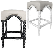Load image into Gallery viewer, Heather Barstool – Black or White – BUY 2+ SAVE
