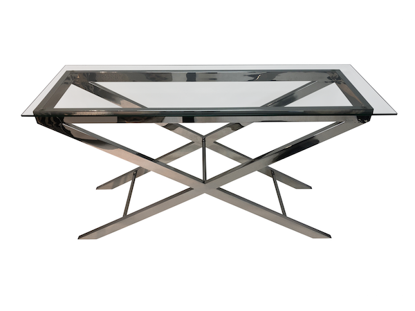 Lillie Stainless Console