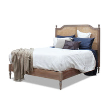 Load image into Gallery viewer, Brianna Rattan Bed – QS/KS – Other colours avail
