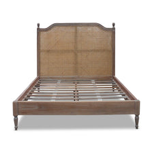 Load image into Gallery viewer, Brianna Rattan Bed – QS/KS – Other colours avail
