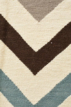 Load image into Gallery viewer, Triple Chevron Wool Kilim
