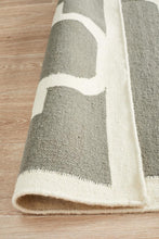 Load image into Gallery viewer, Grey Hand Knotted Wool Kilim
