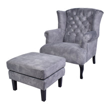 Load image into Gallery viewer, Abbott Tufted Armchair – 4 Colour Options
