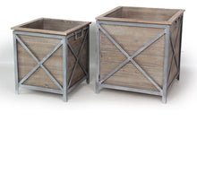 Load image into Gallery viewer, Set of 2 Planters

