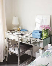 Load image into Gallery viewer, Ice Glass Desk
