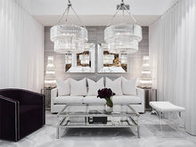 Load image into Gallery viewer, Dominic Nickel Side/Lamp Table - Bronze or Nickel Plated
