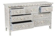 Load image into Gallery viewer, Mother of Pearl Inlay 7-Drawer Chest
