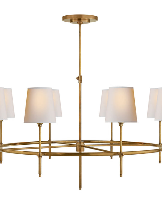Visual Comfort Bryant Large Chandelier – Brass or Bronze – IMPORTED
