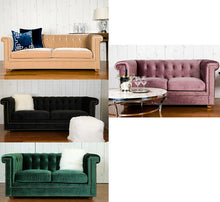 Load image into Gallery viewer, Woodley 3 Seat Sofa – 4 Colour Options
