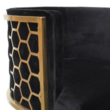 Load image into Gallery viewer, Judith Brushed Gold Chair
