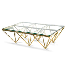 Load image into Gallery viewer, Louvre Coffee Table Large – Silver or Gold

