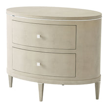 Load image into Gallery viewer, Theodore Alexander Eli Oval Nightstand – 2 Colour Options – DARKER COLOUR SOLD OUT
