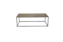 Load image into Gallery viewer, Hugh Brass Top Coffee Table

