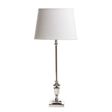 Load image into Gallery viewer, Martinique Table Lamp - Antique Silver or Nickel
