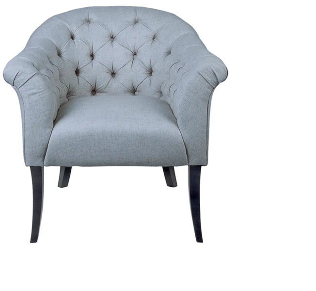 Kitson Tufted Chair – Grey