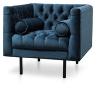 Load image into Gallery viewer, Portugal Armchair – Blue
