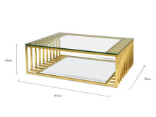 Load image into Gallery viewer, Blake Gold Base Table
