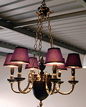 Black Chandelier 6 Arm