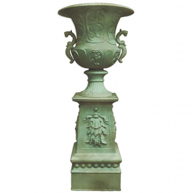 Marseille Urn and Pedestal Set