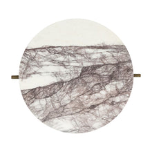 Load image into Gallery viewer, Marble Lilac Side Table
